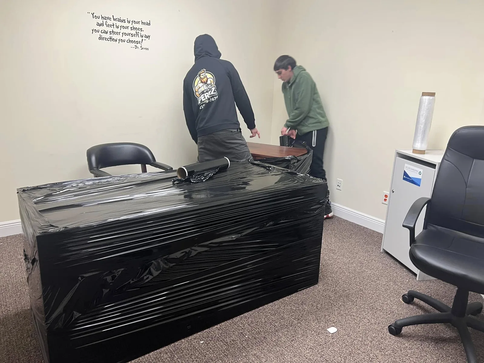 Commercial Moving in action — Perez Moving Co, Valdosta, GA